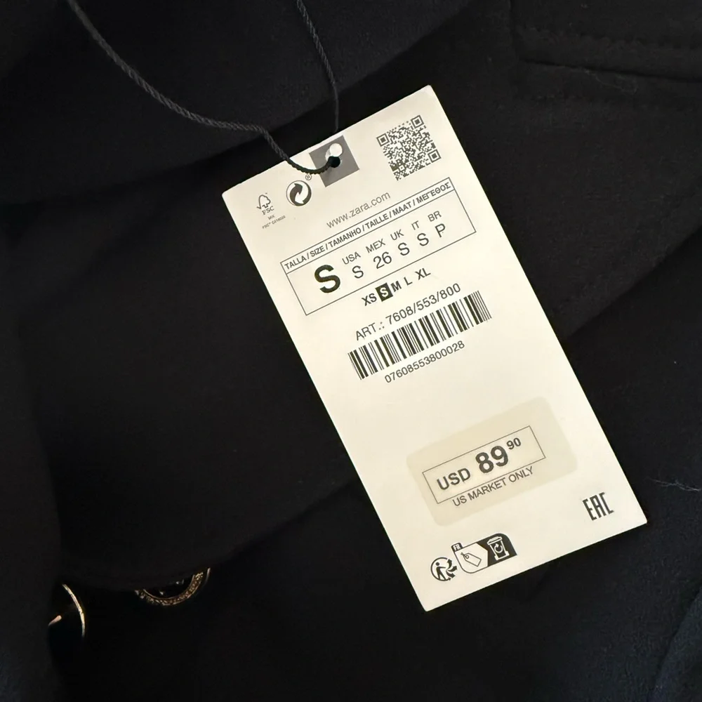 Zara KEILANI MIDI DRESS - Picture 7 of 7